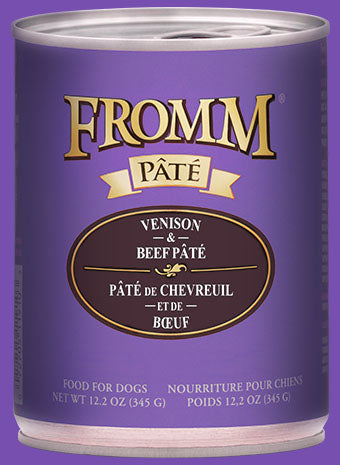 Fromm Venison & Beef Pate 12.2oz