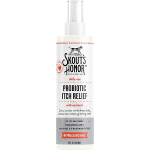Skout’s Honor Probiotic Itch Relief Spray 8oz