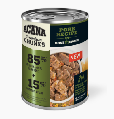 ACANA Pork Recipe Stew Canned Dog Food 12.8 oz