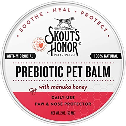 Skout's Honor Prebiotic Pet Balm for Dogs & Cats (2 oz)