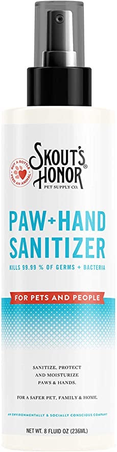 Skout’s Honor Paw & Hand Sanitizer 8oz