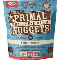 Primal Cat Freeze Dried Rabbit Formula 14oz