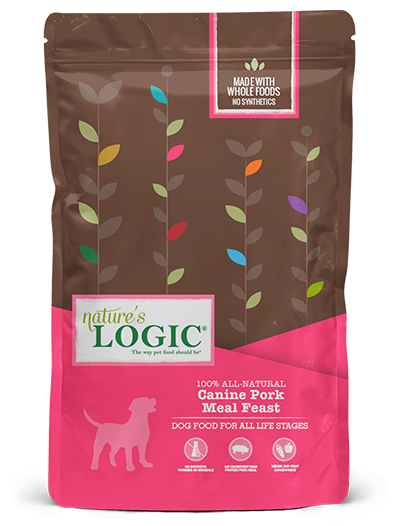 Nature's Logic Canine Pork Meal Feast Dry Dog Food