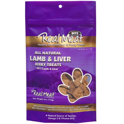 The Real Meat Company Lamb & Liver Jerky Treats