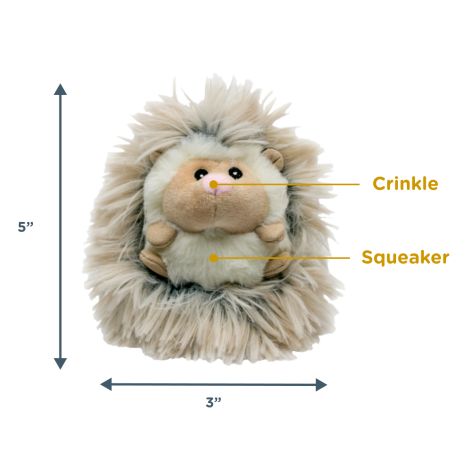 Tall Tails Real Feel Fluffy Hedgehog