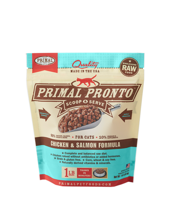 Primal Pronto Feline Chicken & Salmon