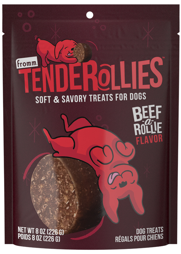Fromm Tenderollies™ Beef-a-Rollie Flavor Dog Treats (8 oz)