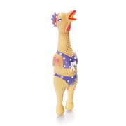 Charming Pet Squawkers Latex Rubber Chicken
