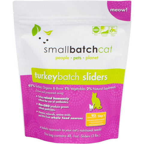 Small Batch Frozen Raw Turkey for Cats
