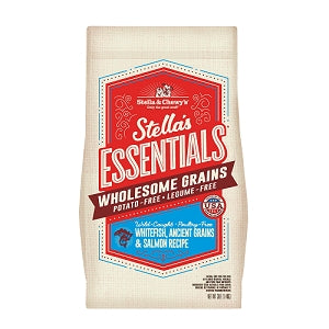 Stella & Chewy's Essentials Wholesome Grains Whitefish, Ancient Grains & Salmon