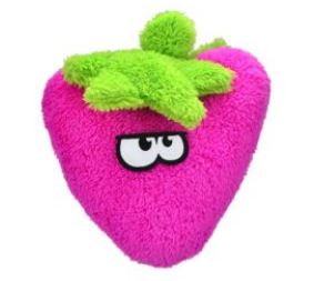 Cycle Dog Duraplush Strawberry Dog Toy