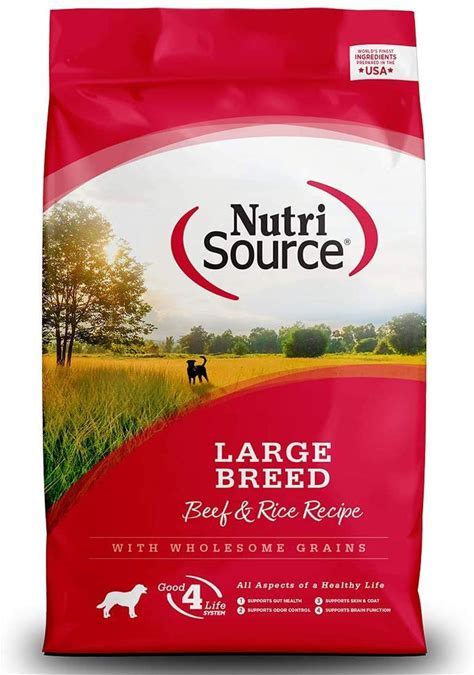 Nutrisource Large Breed Beef Dry Dog Food