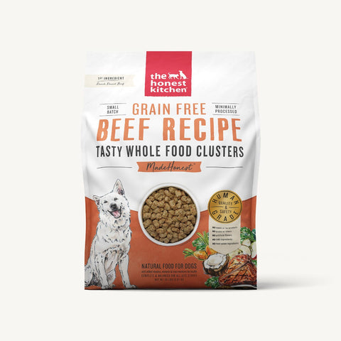 The Honest Kitchen Grain Free Beef Whole Food Clusters Dog Food