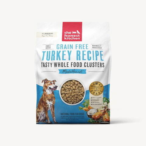 The Honest Kitchen Grain Free Turkey Whole Food Clusters Dog Food