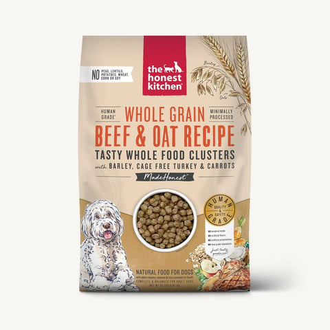 The Honest Kitchen Whole Food Clusters WHOLE GRAIN BEEF & OAT WITH TURKEY